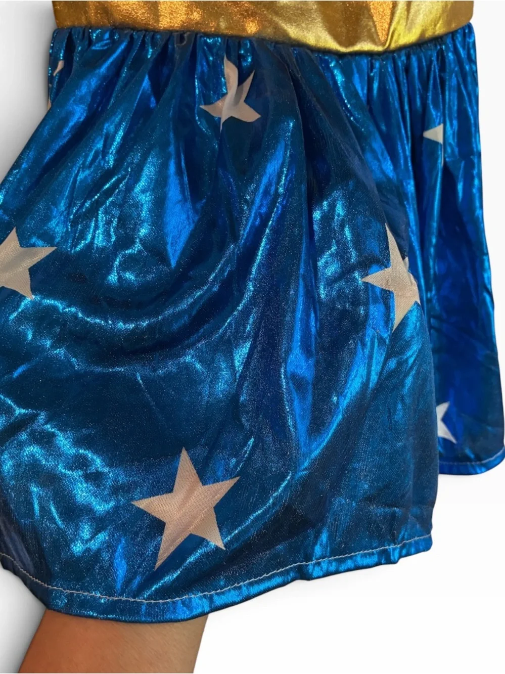 Rubies DC Dog/Cat Wonder Woman Costume Red, Gold & Blue Superhero Pet Costume